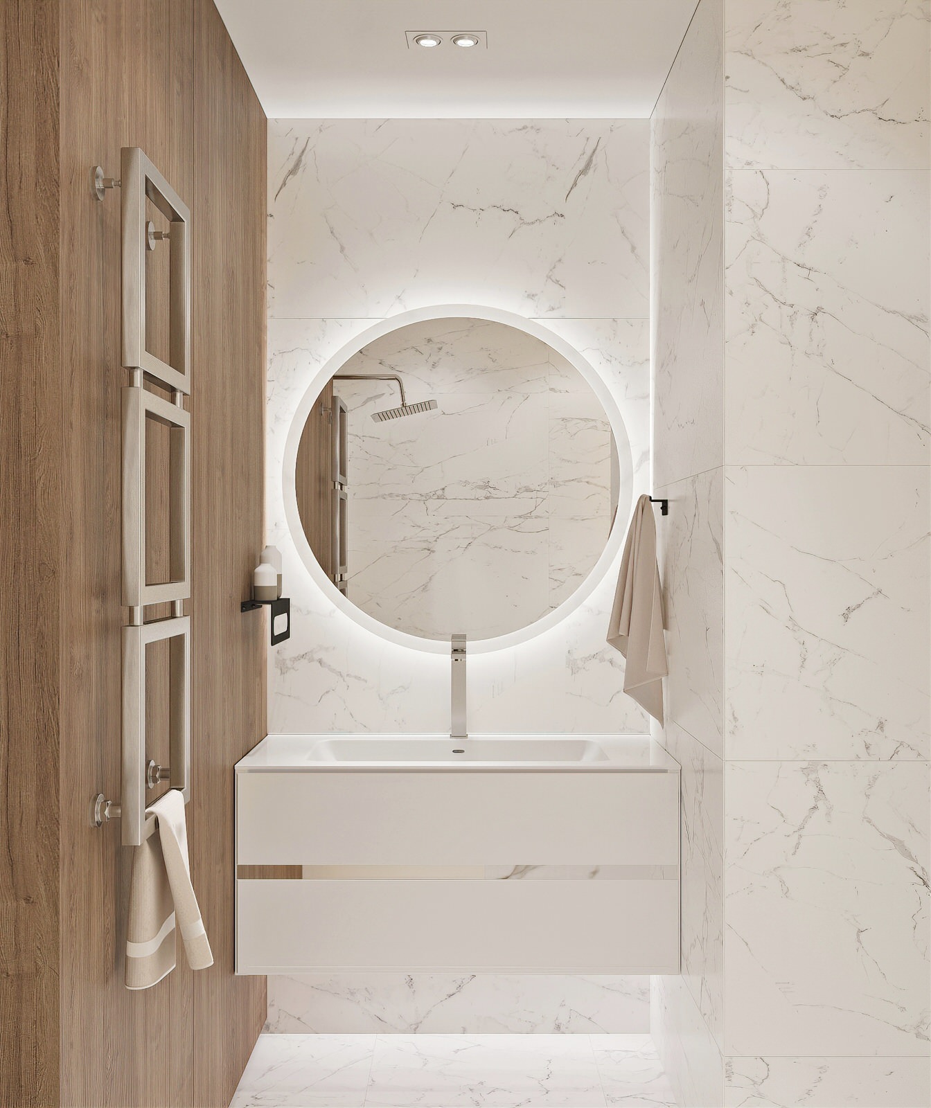 Проект квартиры  67 кв.м. 2021г.