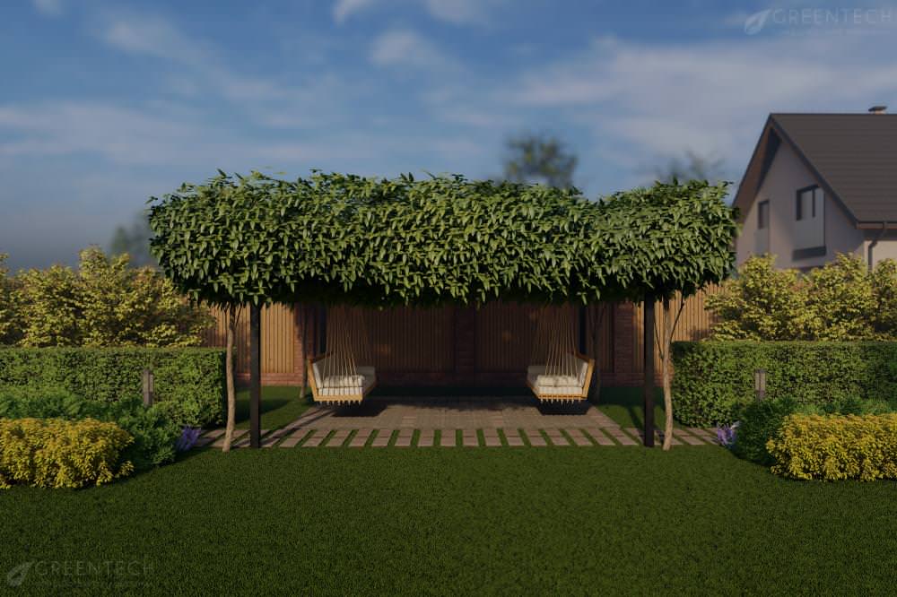 Проект сада в к.п. Николино Поле Кстовского района Нижегородской области.