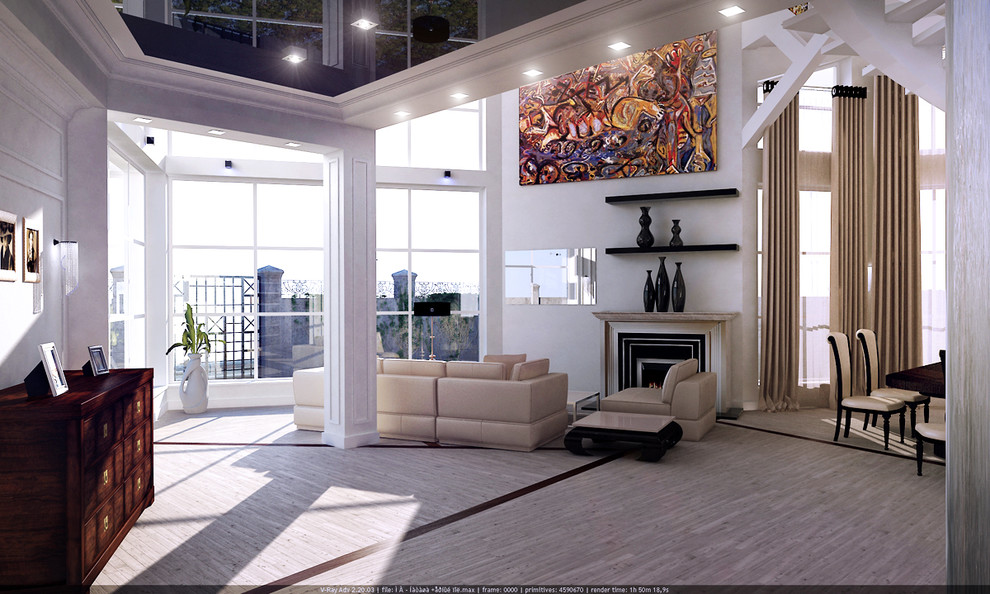 Минимализм в гостиной