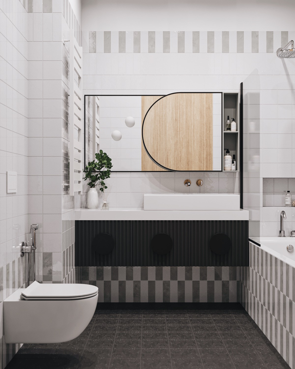 Квартира для молодой семьи площадью 82 м2, в ЖК Фонвизинский