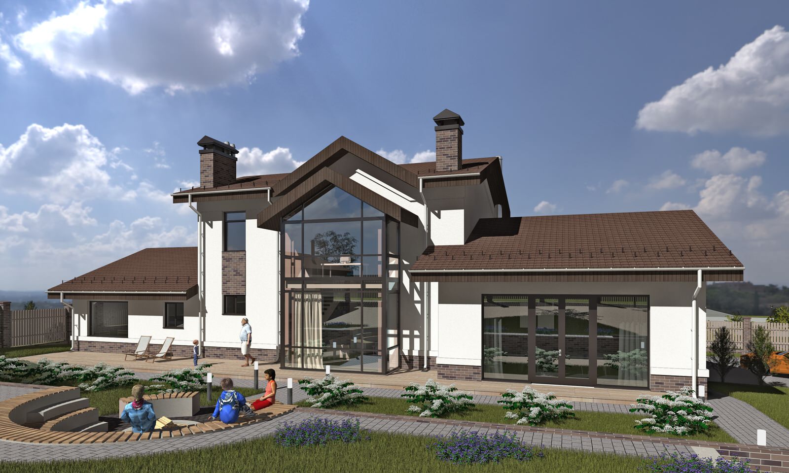 Реконструкция дома в к.п. Терраски, Н.Новгород