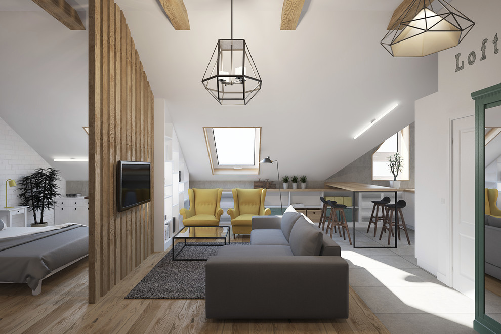 Обложка проекта: Квартира в лофт-стиле