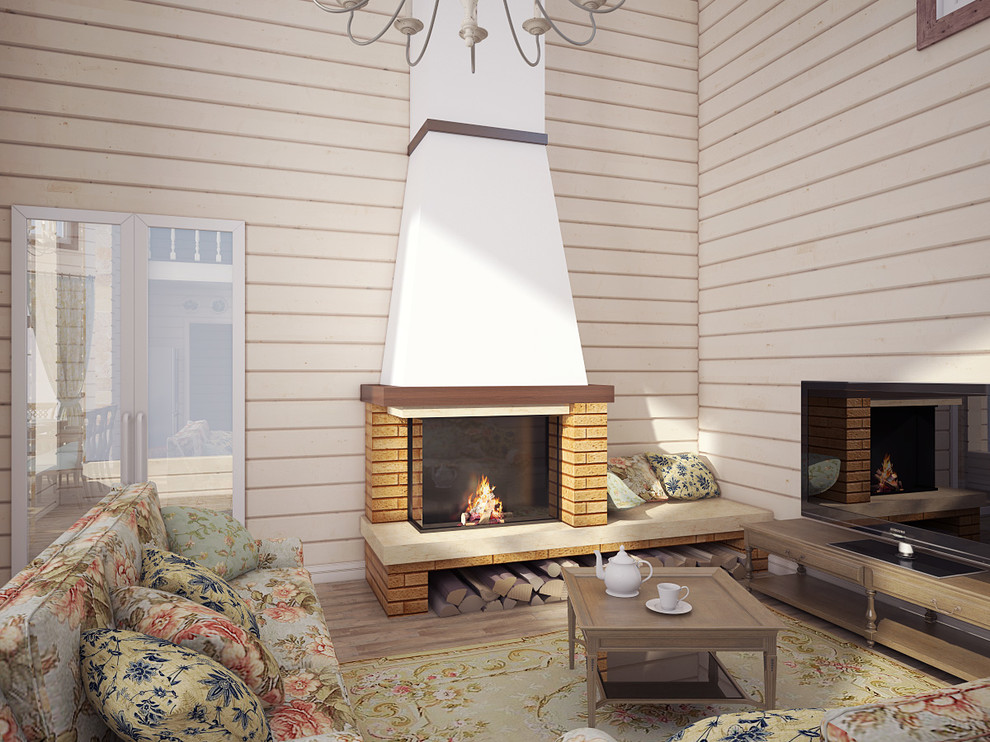 Проект деревянного дома на Новой Риге