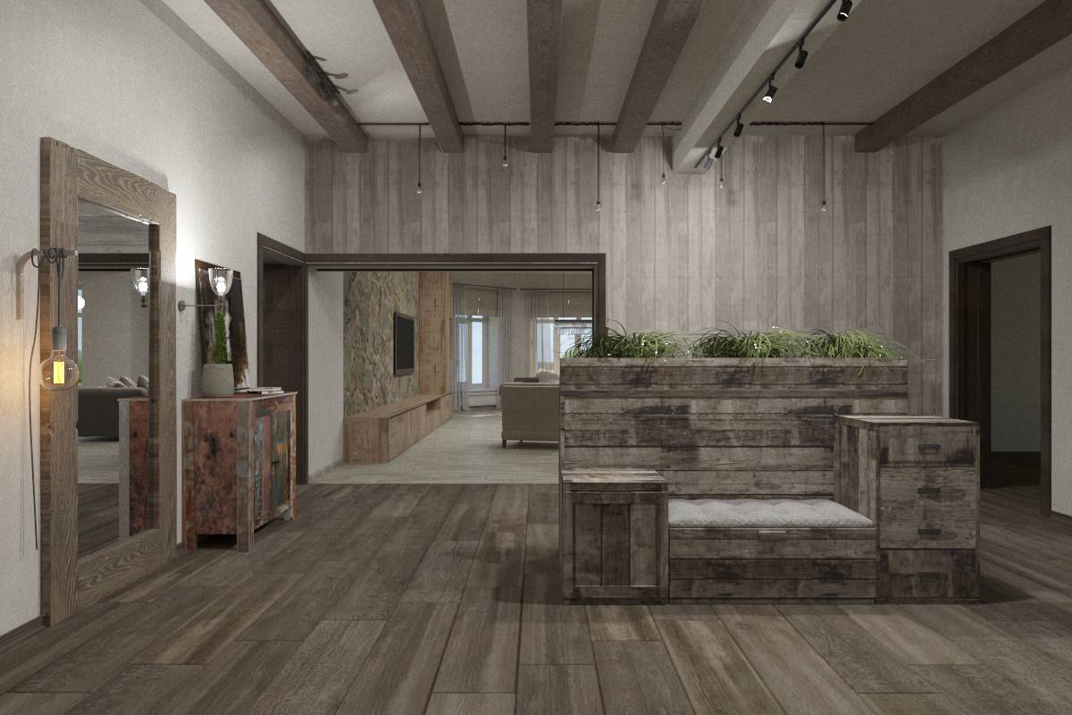 Обложка проекта: Дом в коттеджном поселоке «Новая Сергеевка»