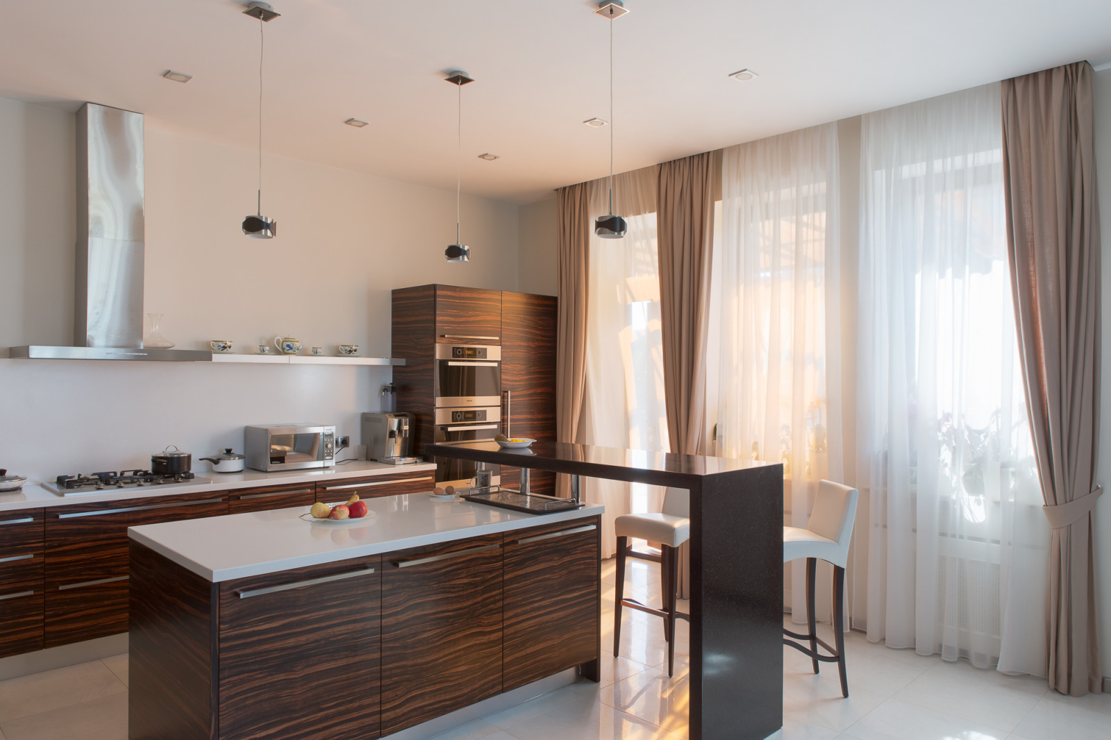 Просторный загородный дом