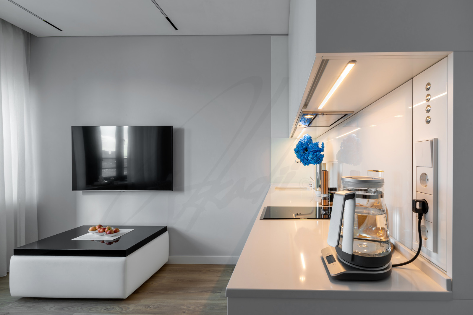 Apartment 79 (kitchen) interior design by Arkadii Olshevskyi