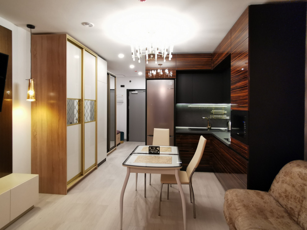 Обложка проекта: Большая студия в Апарт отеле Ярд Резиденс (Yard Residence)