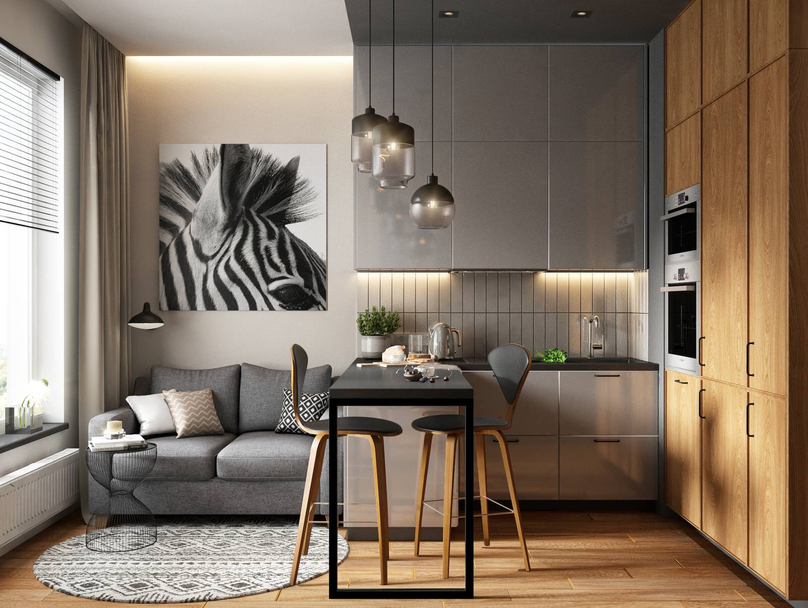 Обложка проекта: Квартира в ЖК "Life-Приморский"