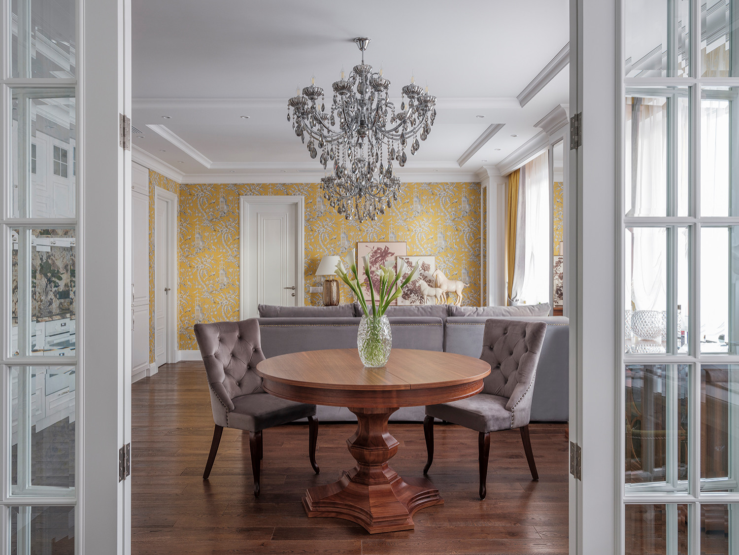 ЖК Парк Легенд, гостиная, столовая