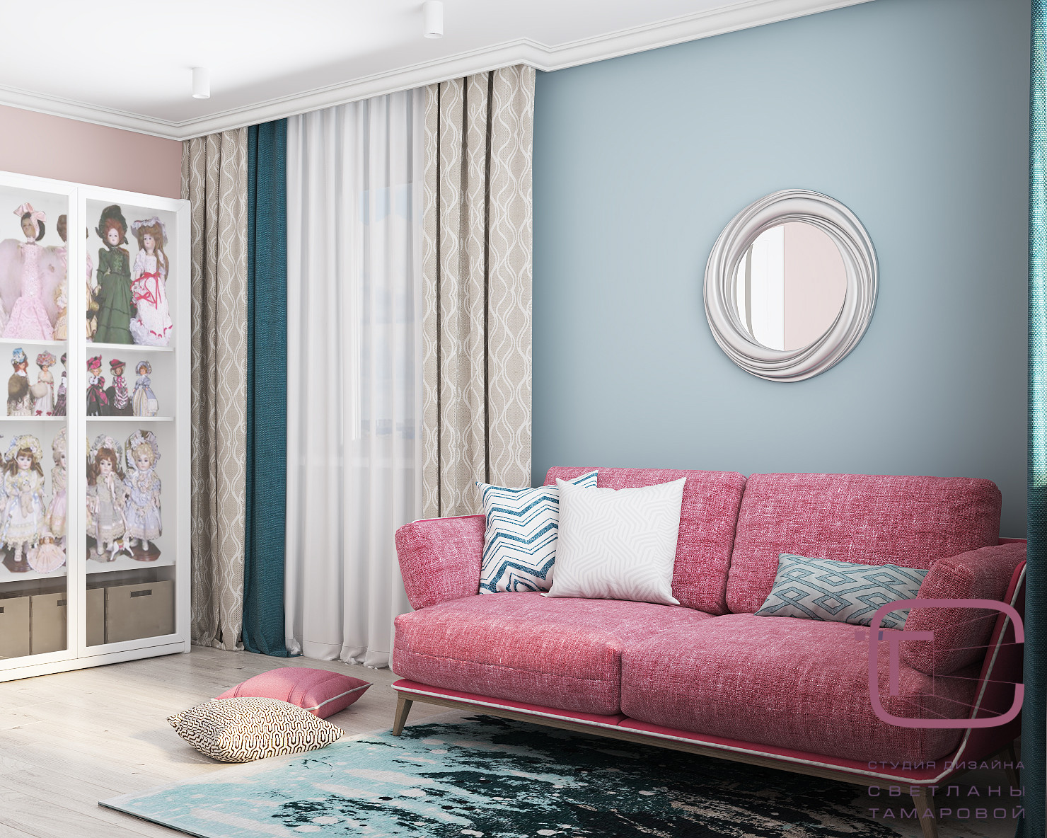 Дизайн интерьера квартиры по ул. Циолковского