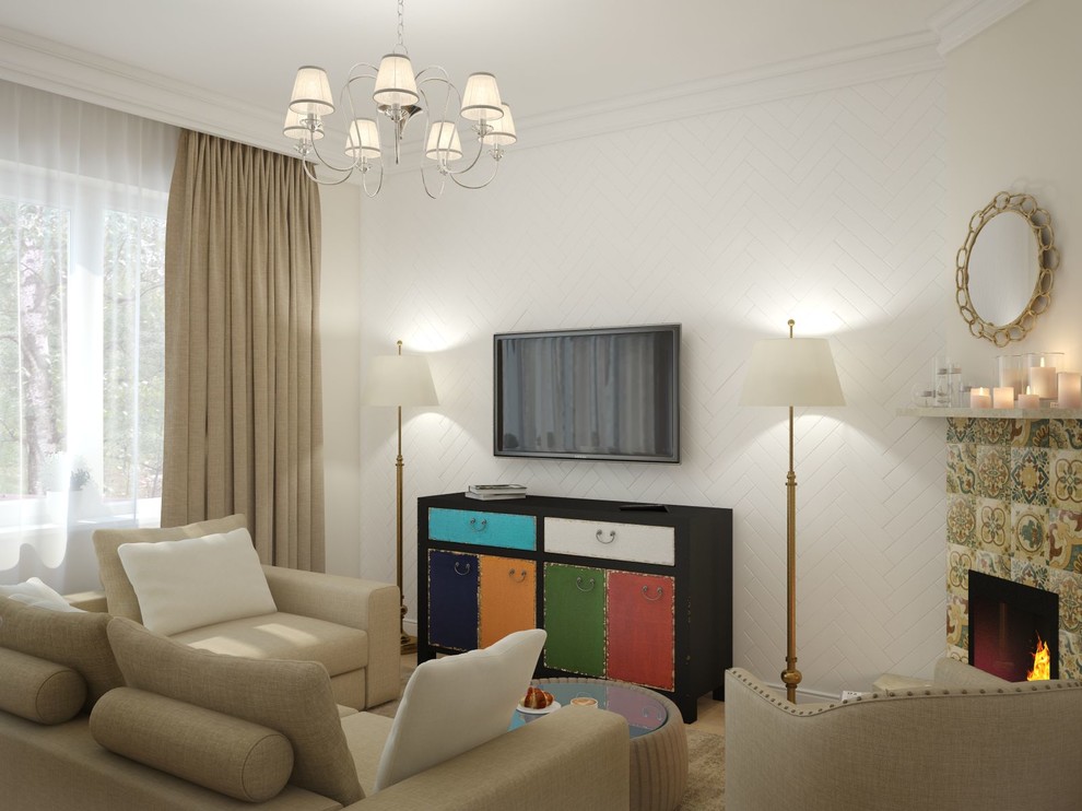 Сочетание в стилей в таунхаусе в Николино