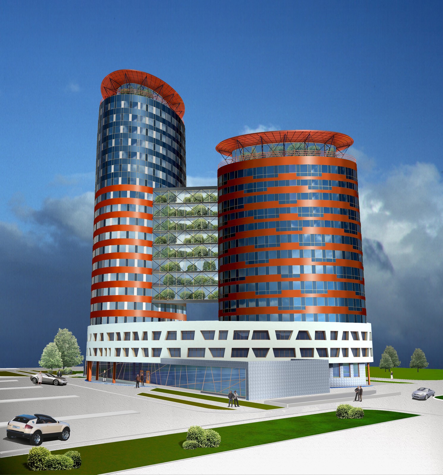 Обложка проекта: Гостиничный комплекс хоккейного клуба "АВАНГАРД"