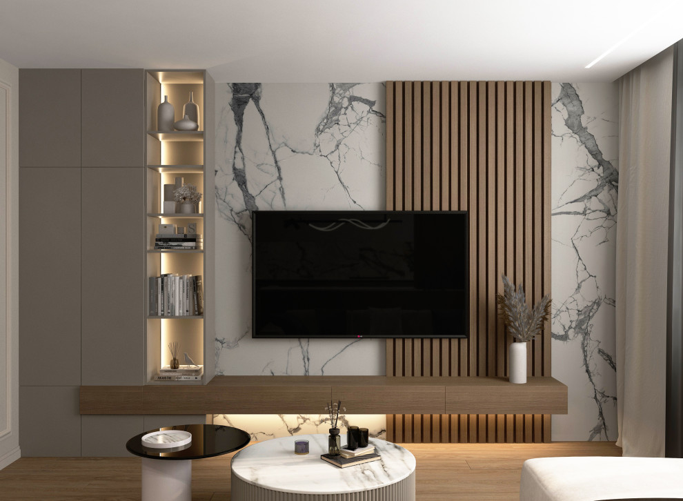 Кухня-гостиная в современном стиле г. Дзержинск