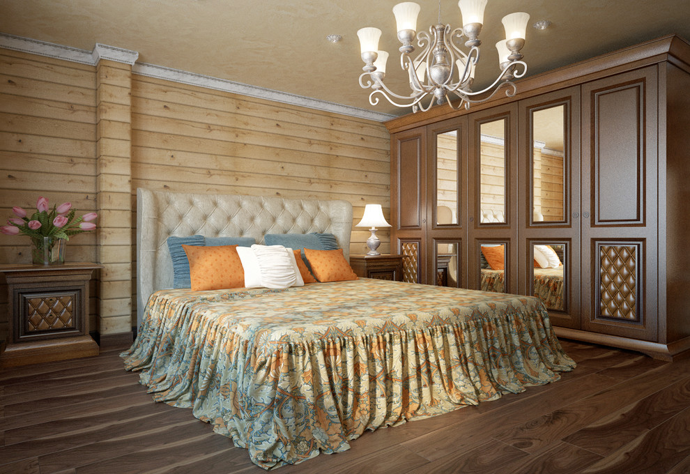 деревянный дом из бруса в поселке Зеленая роща