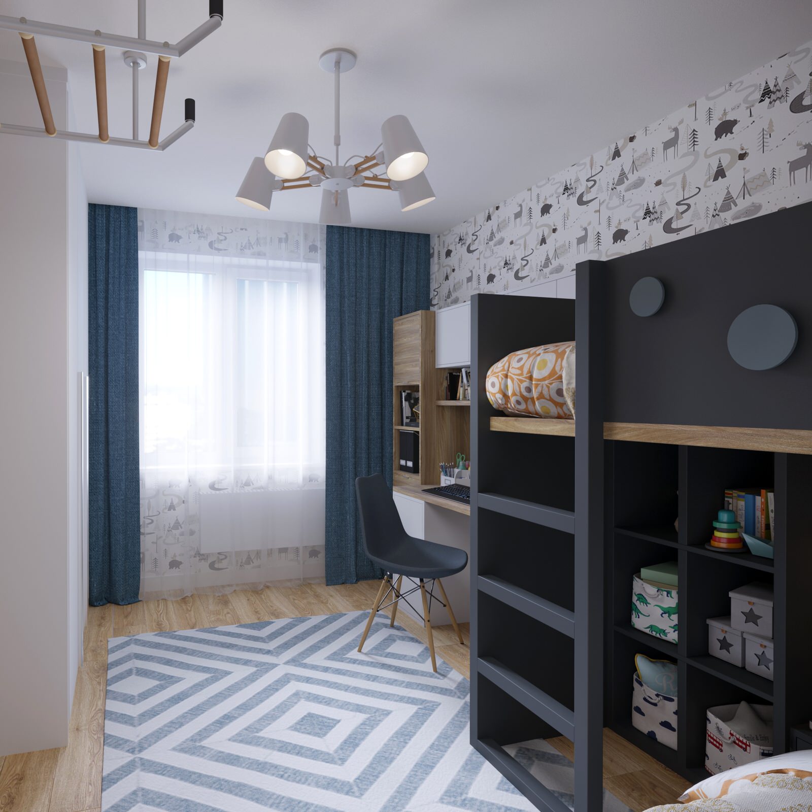 Детская для двух мальчиков