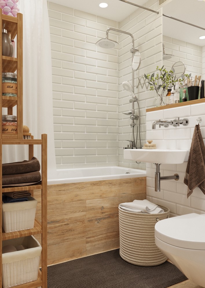 Дизайн маленькой ванной