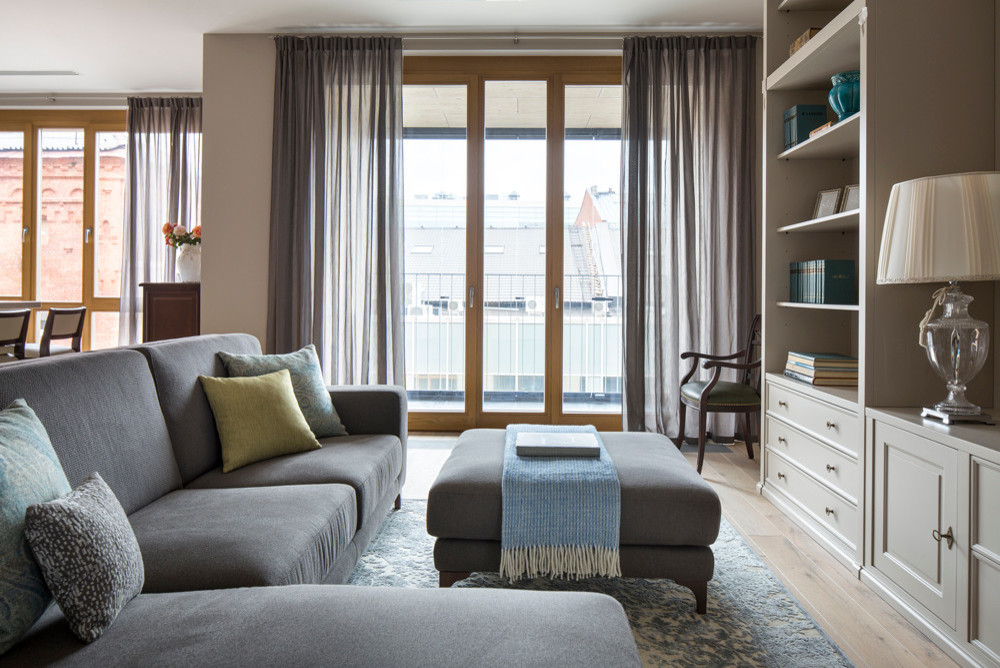 Houzz тур: Квартира с коктейльной зоной