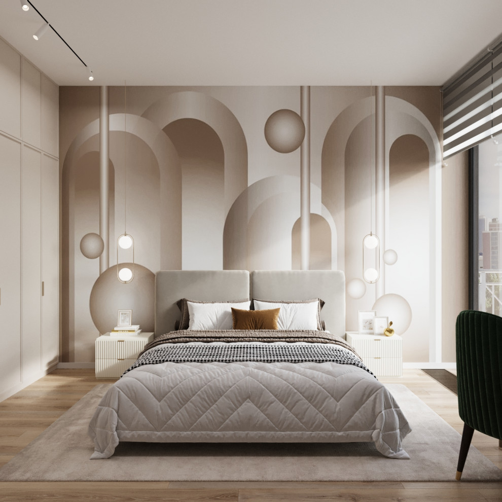 ЖК Level Нагатинская. Спальня 14м2