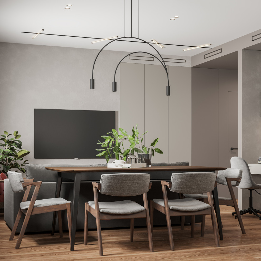 Минимализм на 55 кв.м.