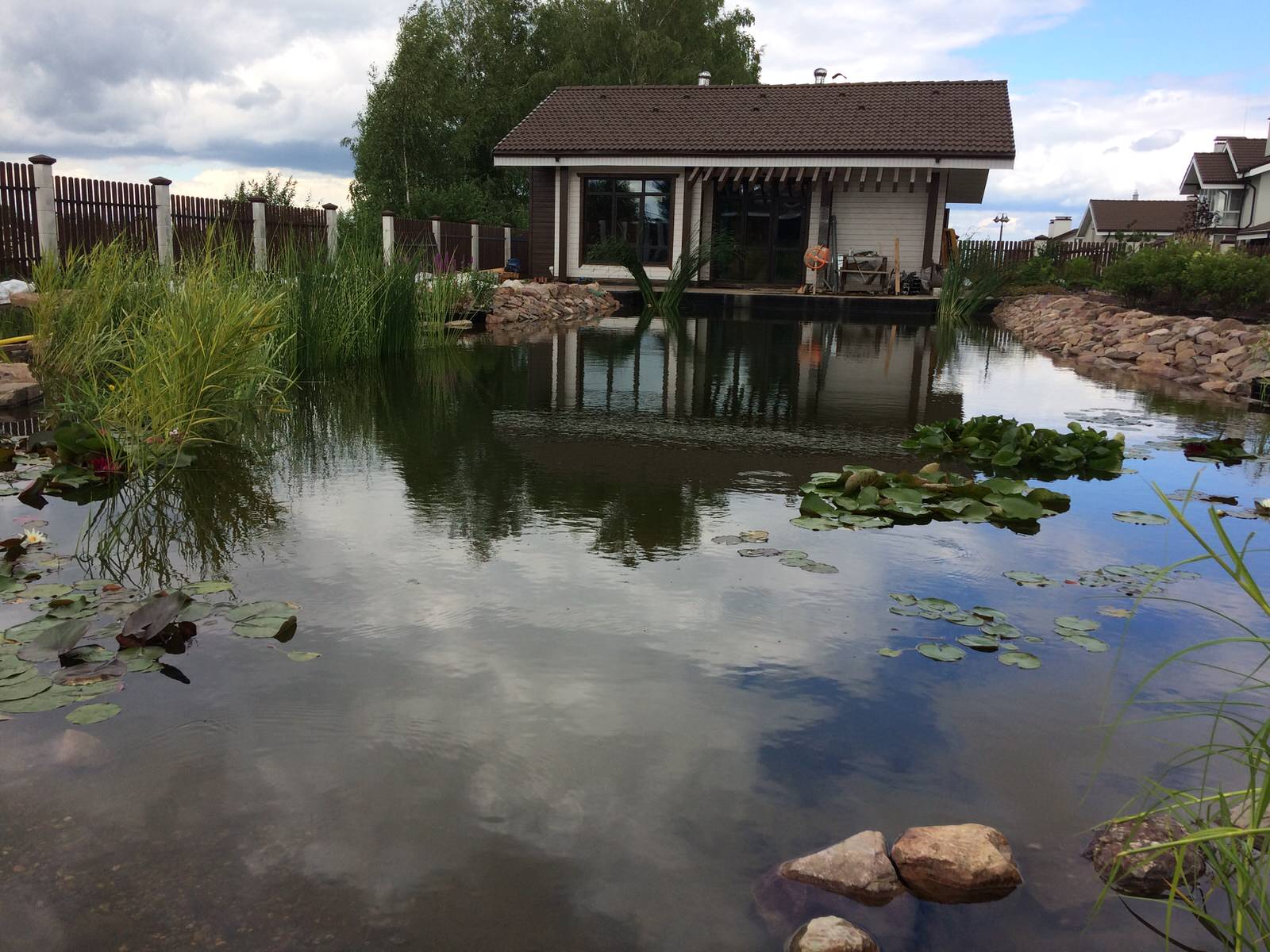 "реконструкция водоема"