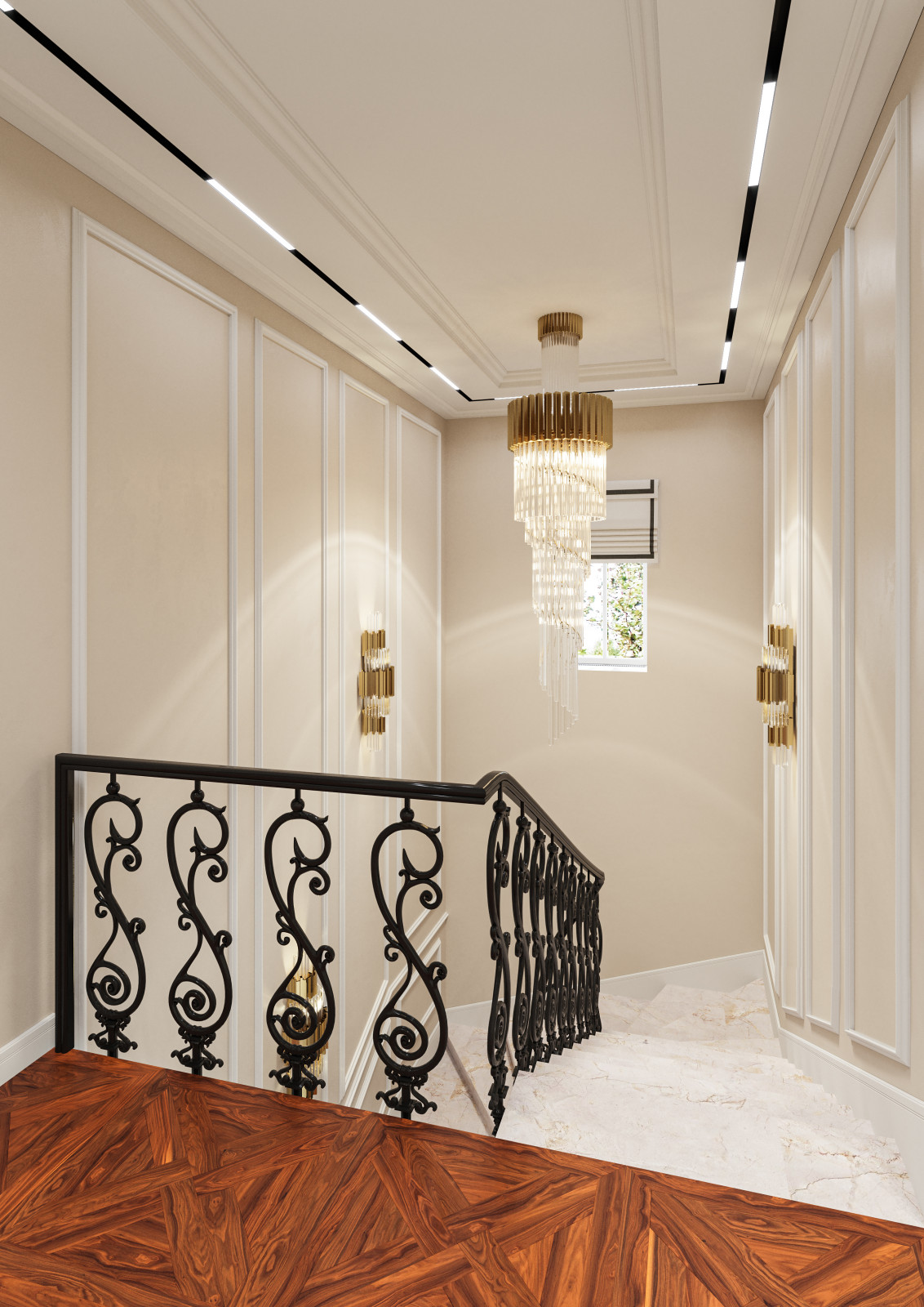 Лестничная площатка 2-ой этаж