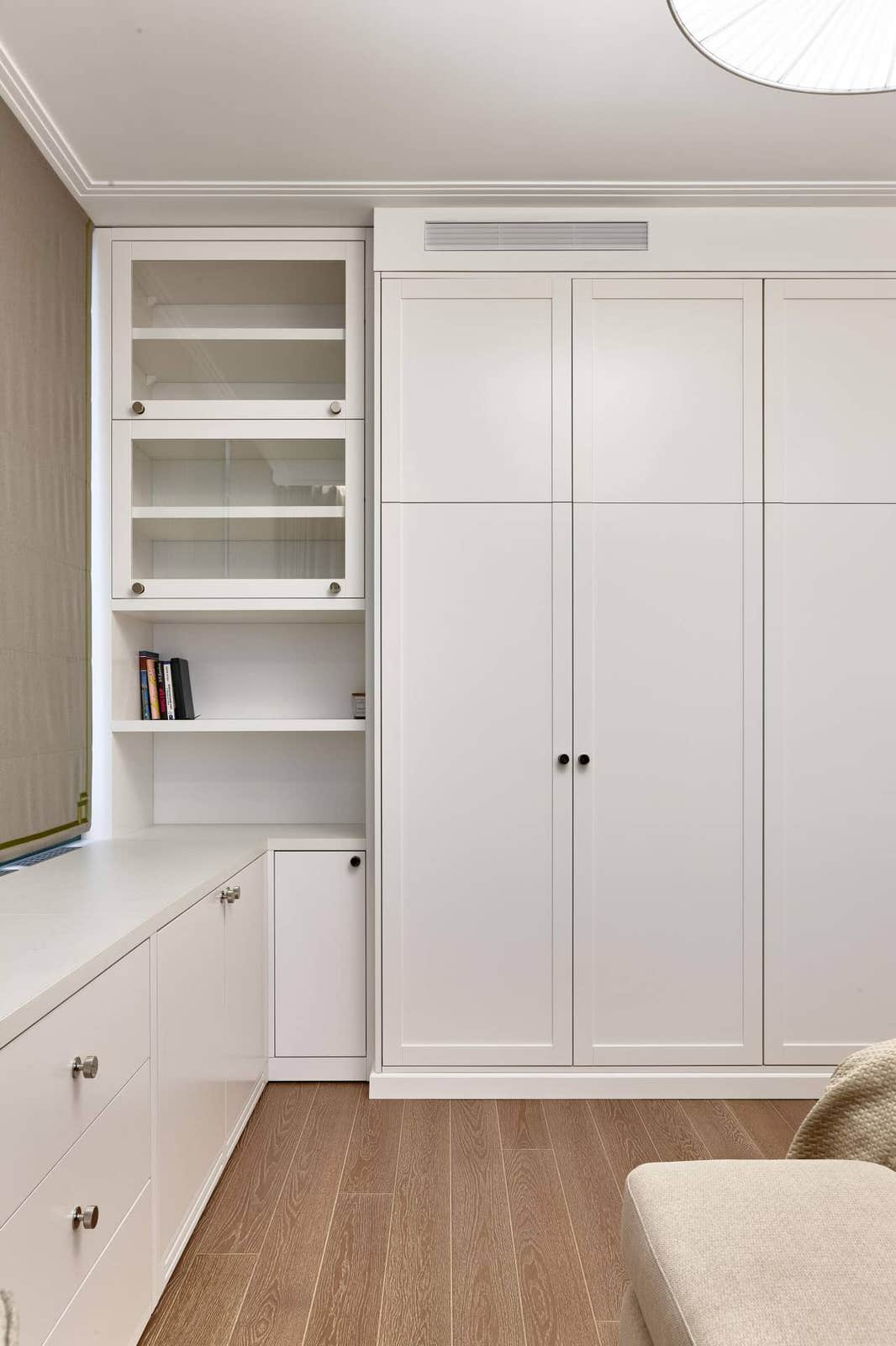 Дизайн и ремонт квартиры в ЖК «Мосфильмовский» — Бабушка и внучка