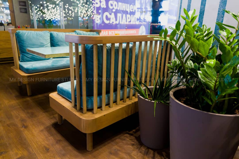 Мягкая мебель для общественных интерьеров.