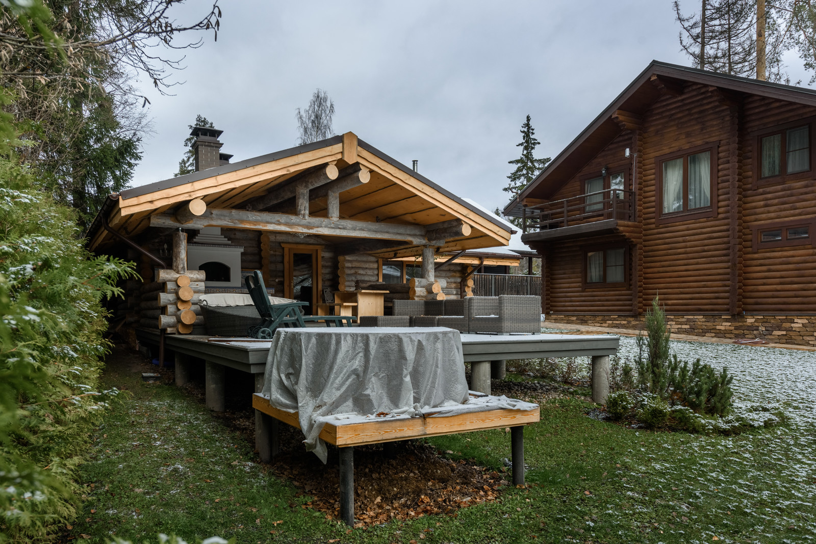 Баня в Истринских Холмах (малая)