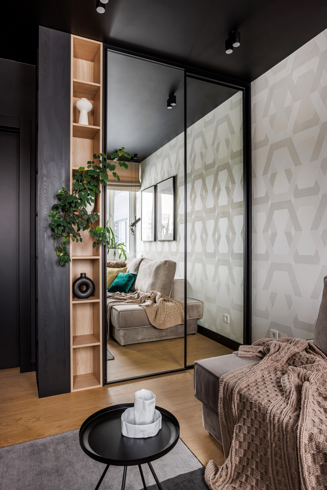 Фотосъёмка интерьера квартиры для портфолио дизайнера Анны Гороховской