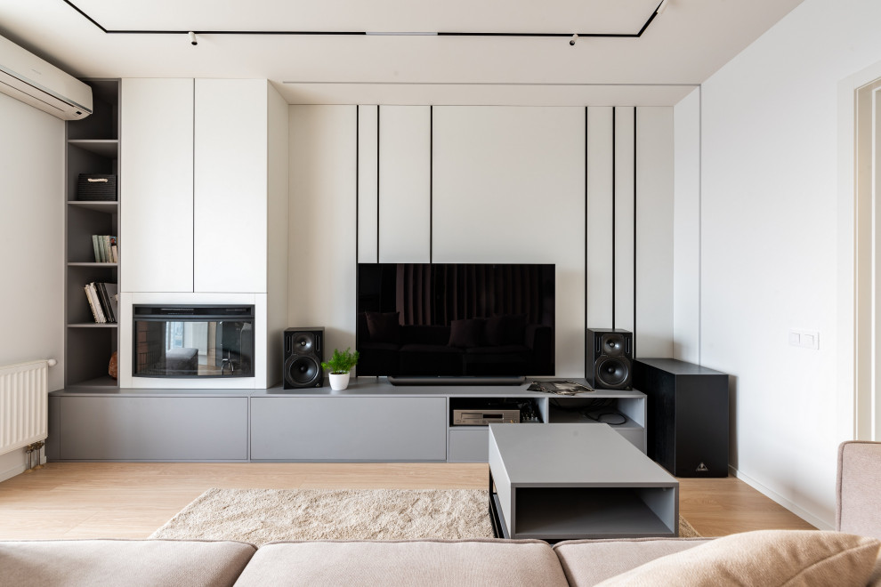 Обложка проекта: Не скучный серый. Квартира 93 м.кв.