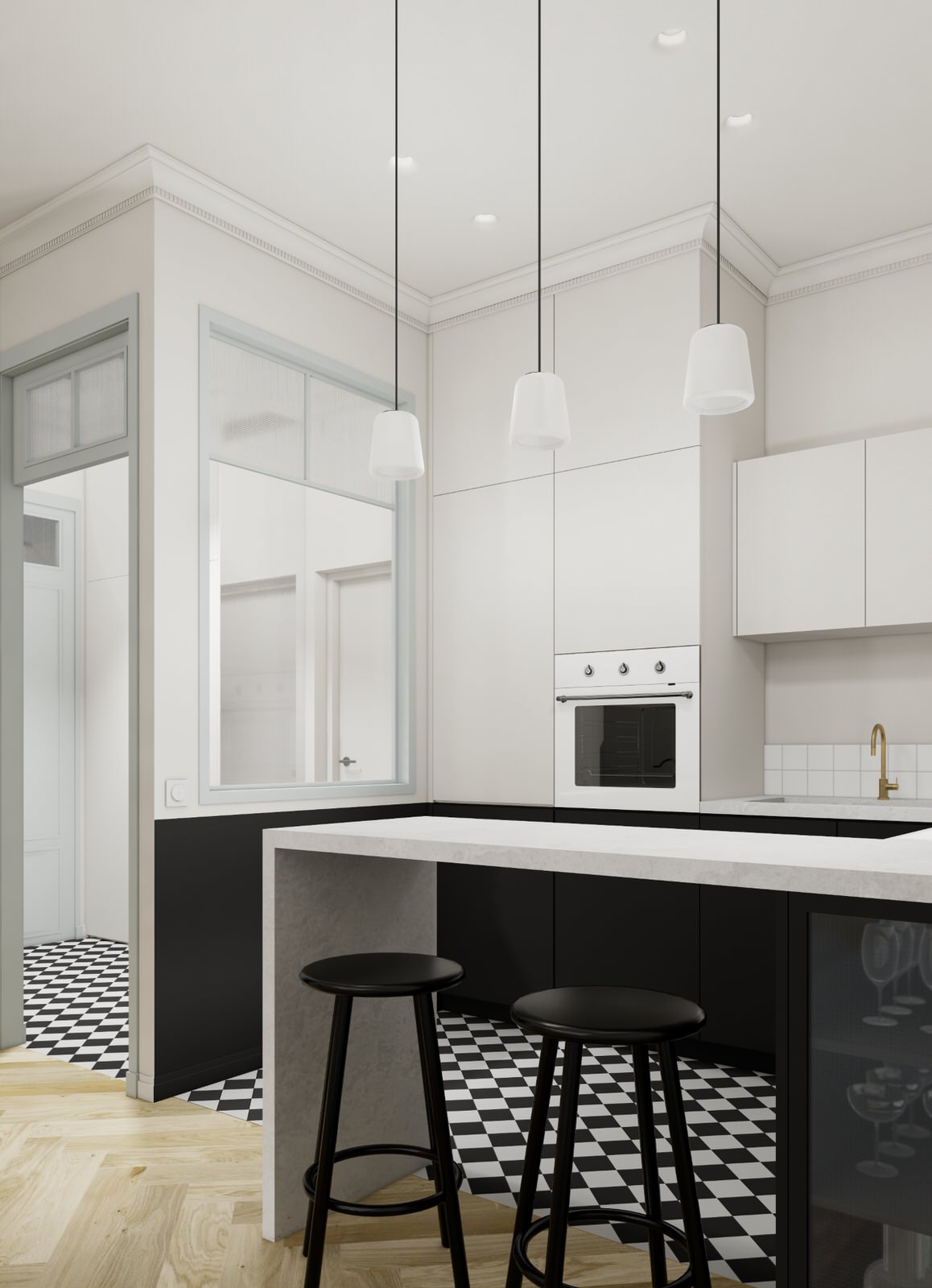 Квартира в ЖК "Эталон на Неве", 58 кв.м.