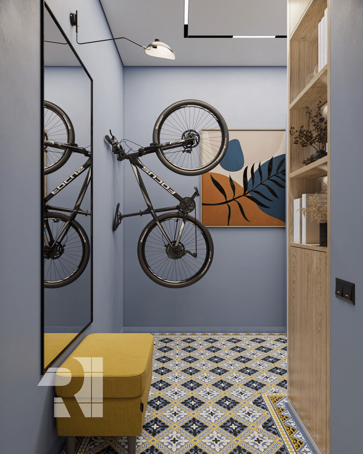 Двухкомнатная квартира в современном стиле