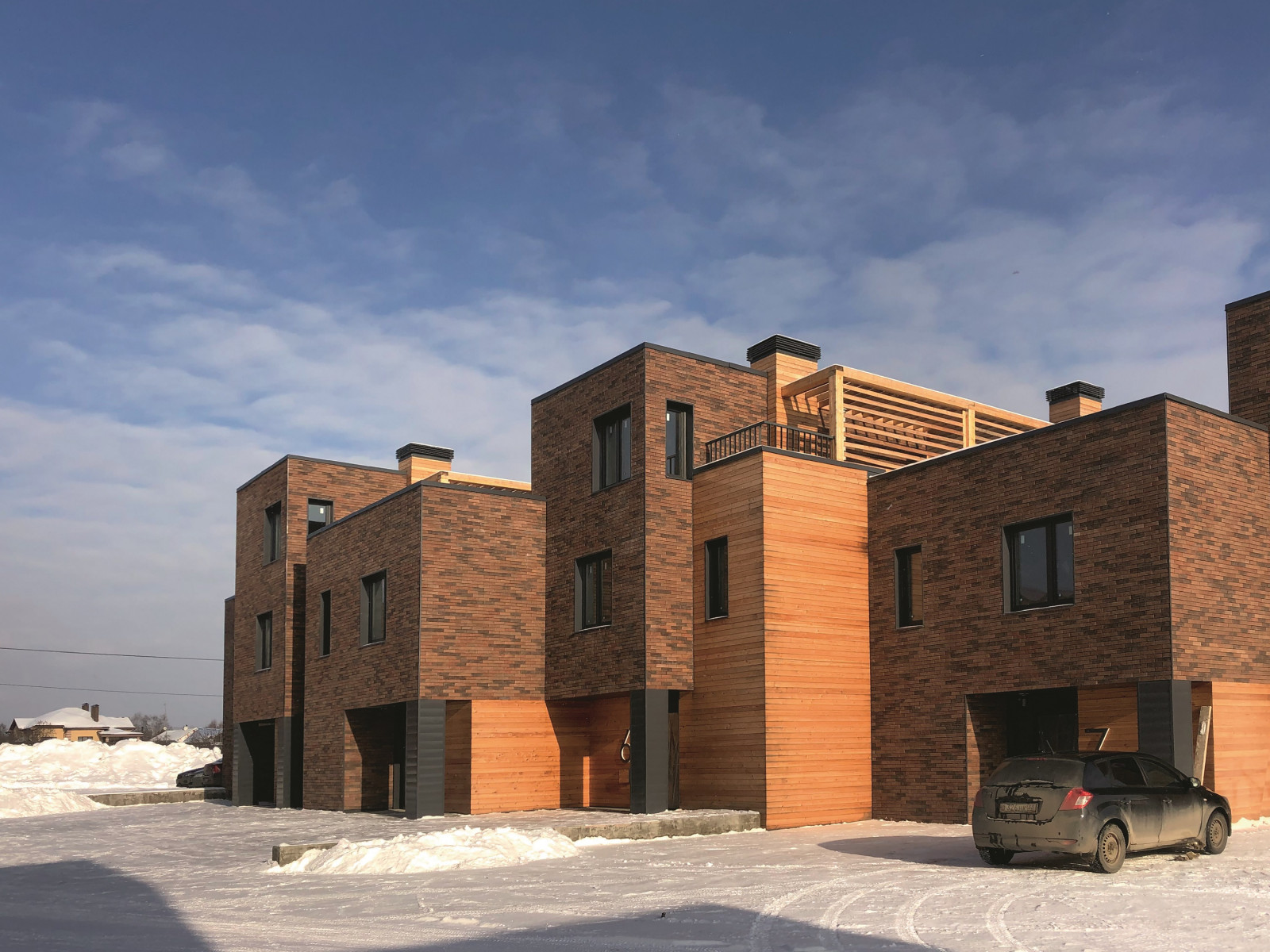 Обложка проекта: Блокированная жилай застройка