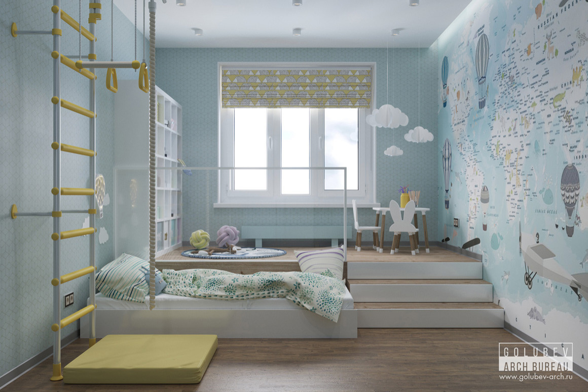 Обложка проекта: Дизайн интерьера с панорамным видом, г. Красноярск, 100 м2