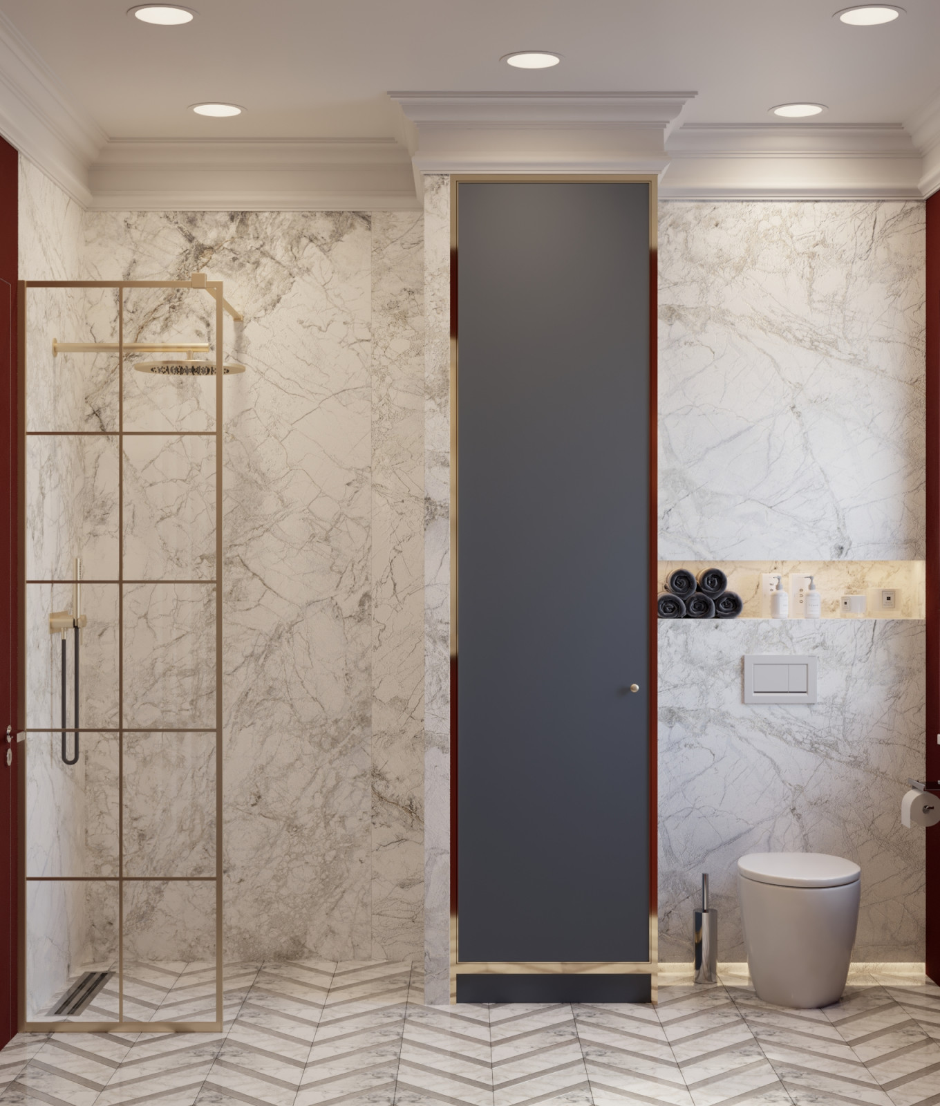 Мансардная квартира, Современная классика