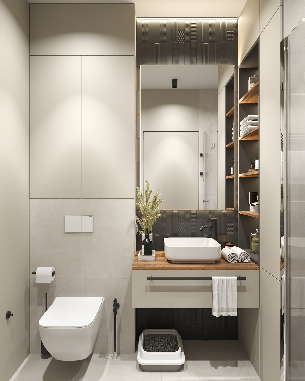 Проект студии в Санкт-Петербурге 21.5 м2