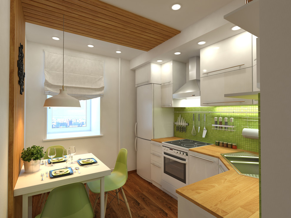 Дизайн-проект 2-х комнатной квартиры "В гармонии с природой"