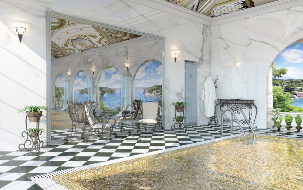 Бассейн загородного дома