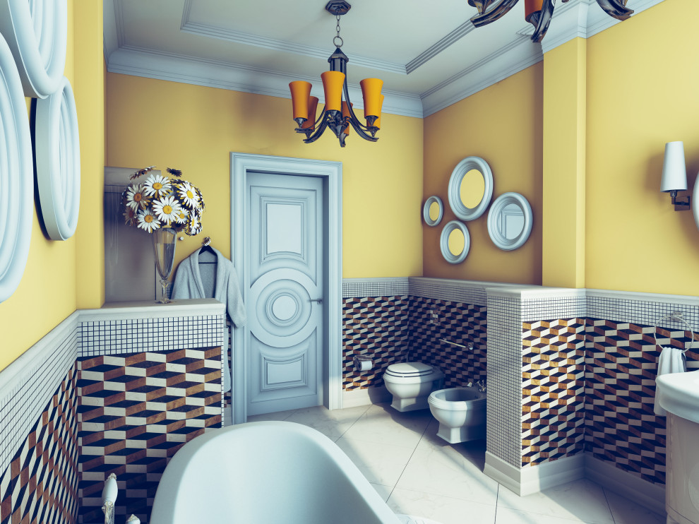 Обложка проекта: Интерьер двухэтажного дома в пригороде