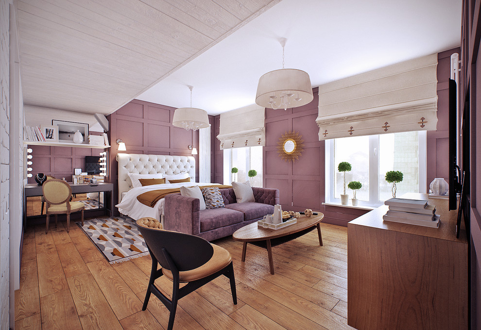 2-х этажная кваритра в лофте с элементами классики