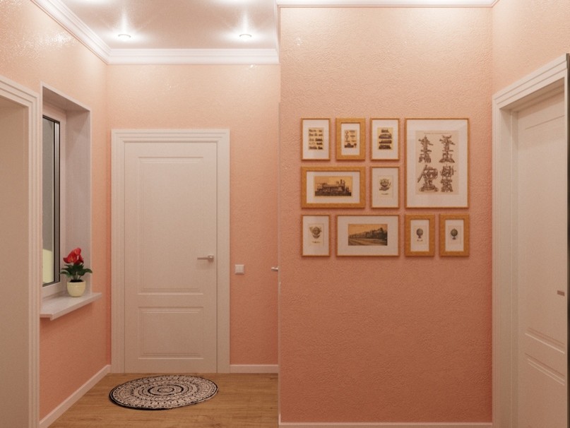 Обложка проекта: Прихожая в частном дома