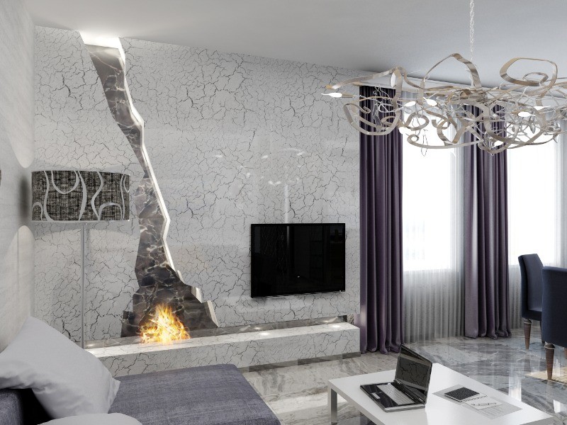 дизайн-проект квартиры  в современном стиле