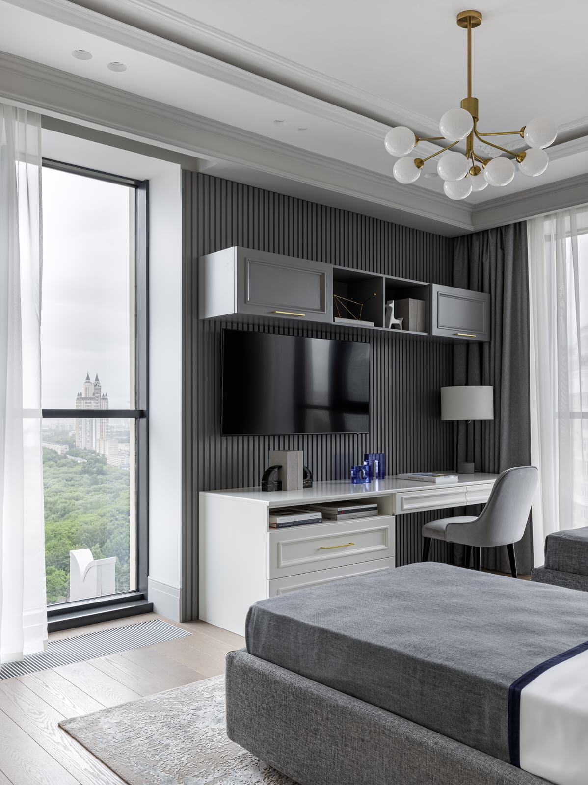 Дизайн-проект квартиры 139 м2 в ЖК "Spires"