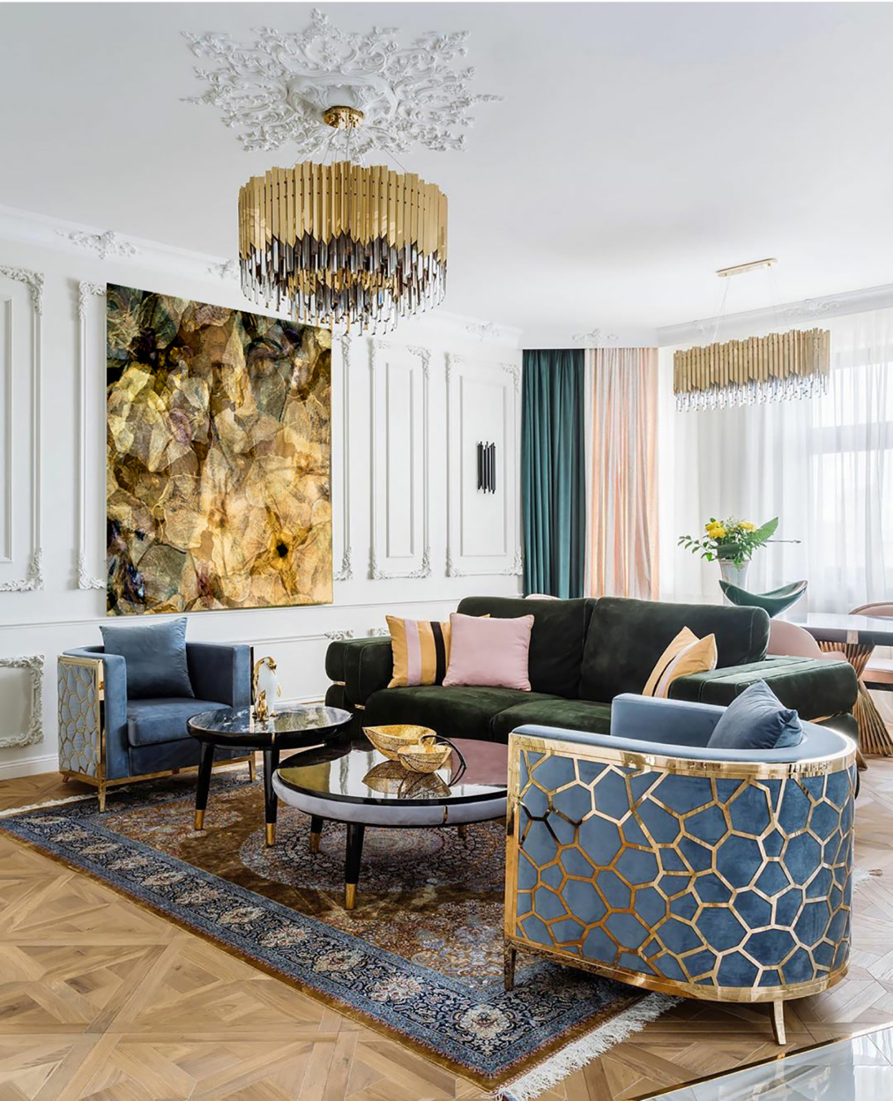 Подборка картин в произвольные дизайнерские интерьеры