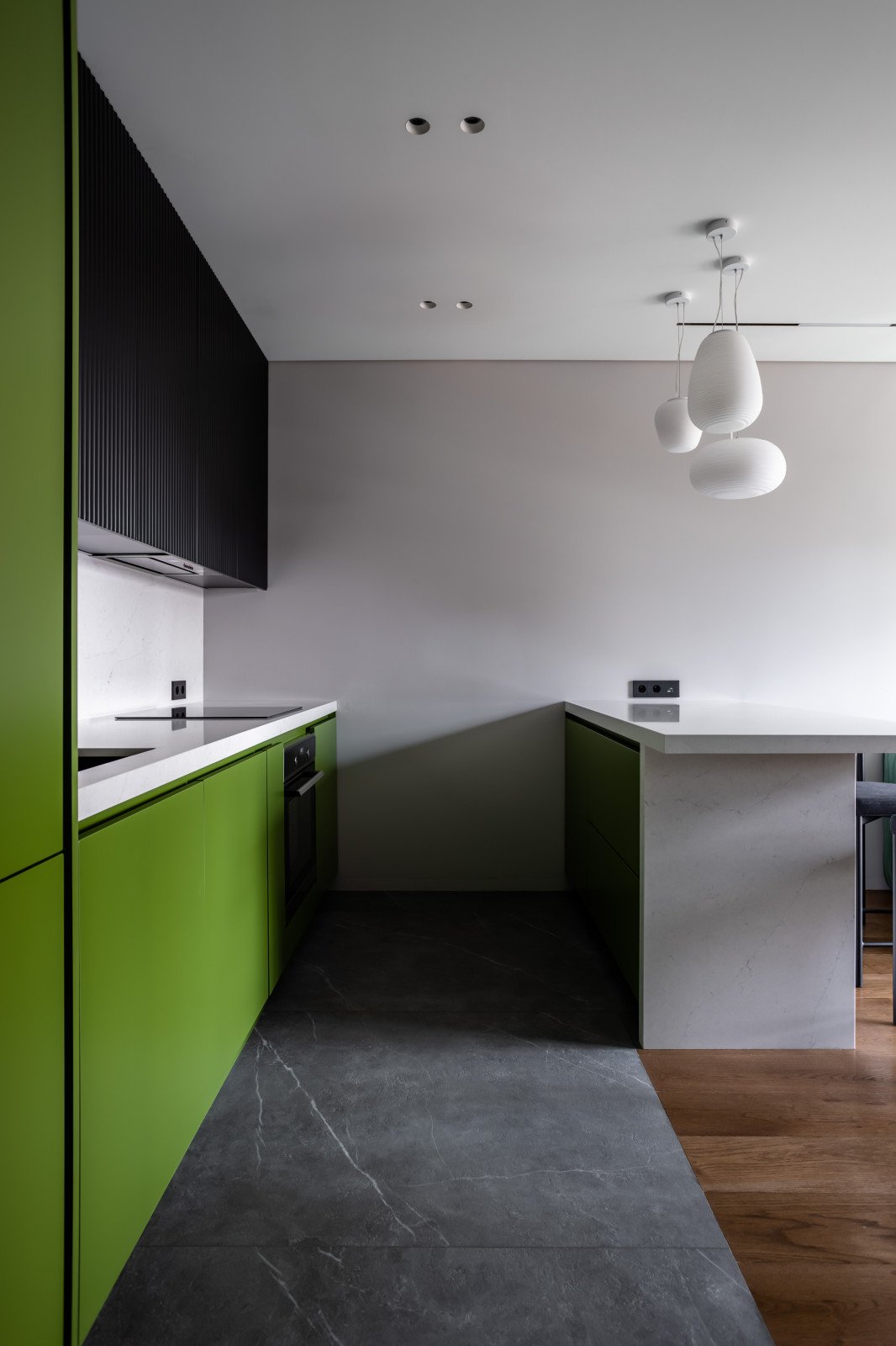 Современный интерьер квартиры 60 м2 в ЖК Академика Павлова 28