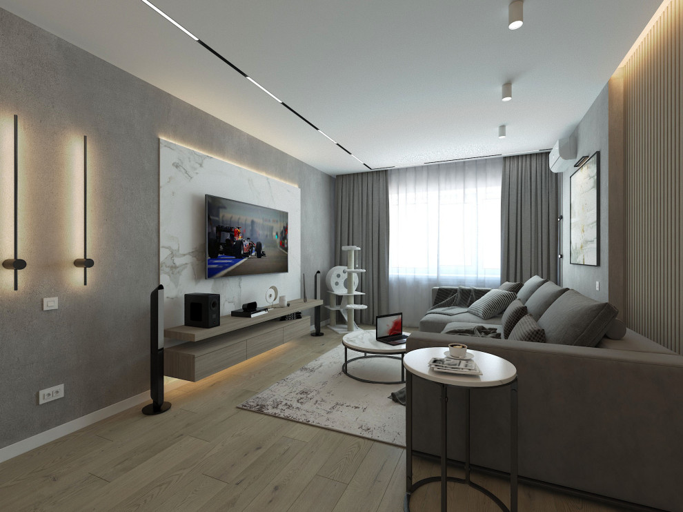 Проект 3-х комнатной квартиры в мкр. Южный