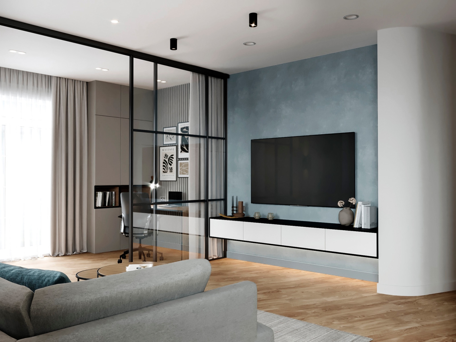 Обложка проекта: Квартира 124 квадратных метра