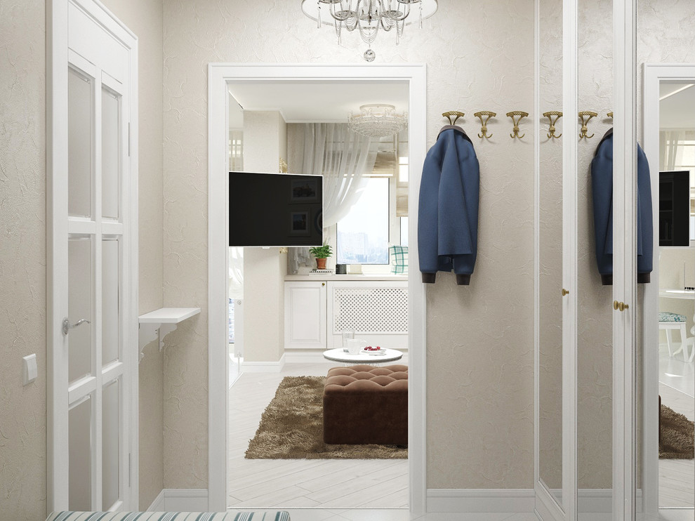 Дизайн интерьера квартиры студии на пр.Маршала Блюхера