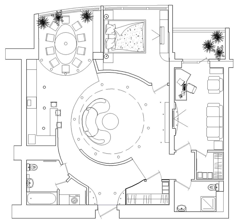 Обложка проекта: Интерьер квартиры на Воронцовских прудах в Москве