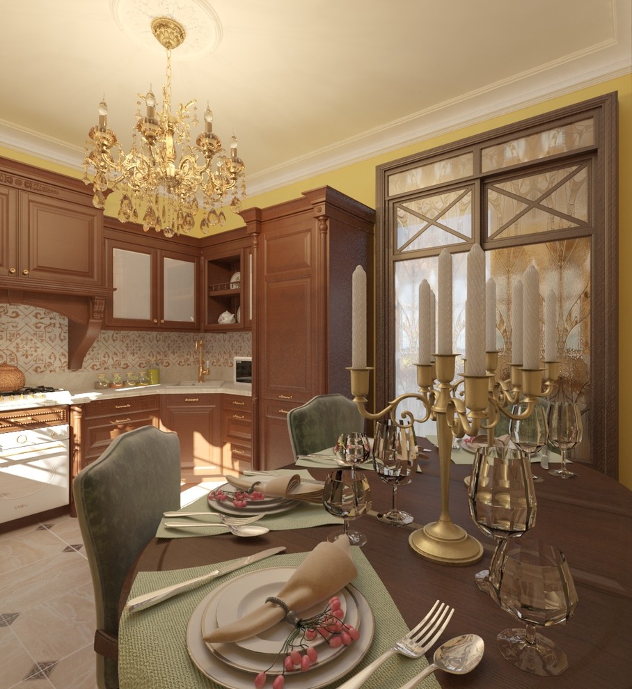 Викторианский стиль с элементами шинуазри